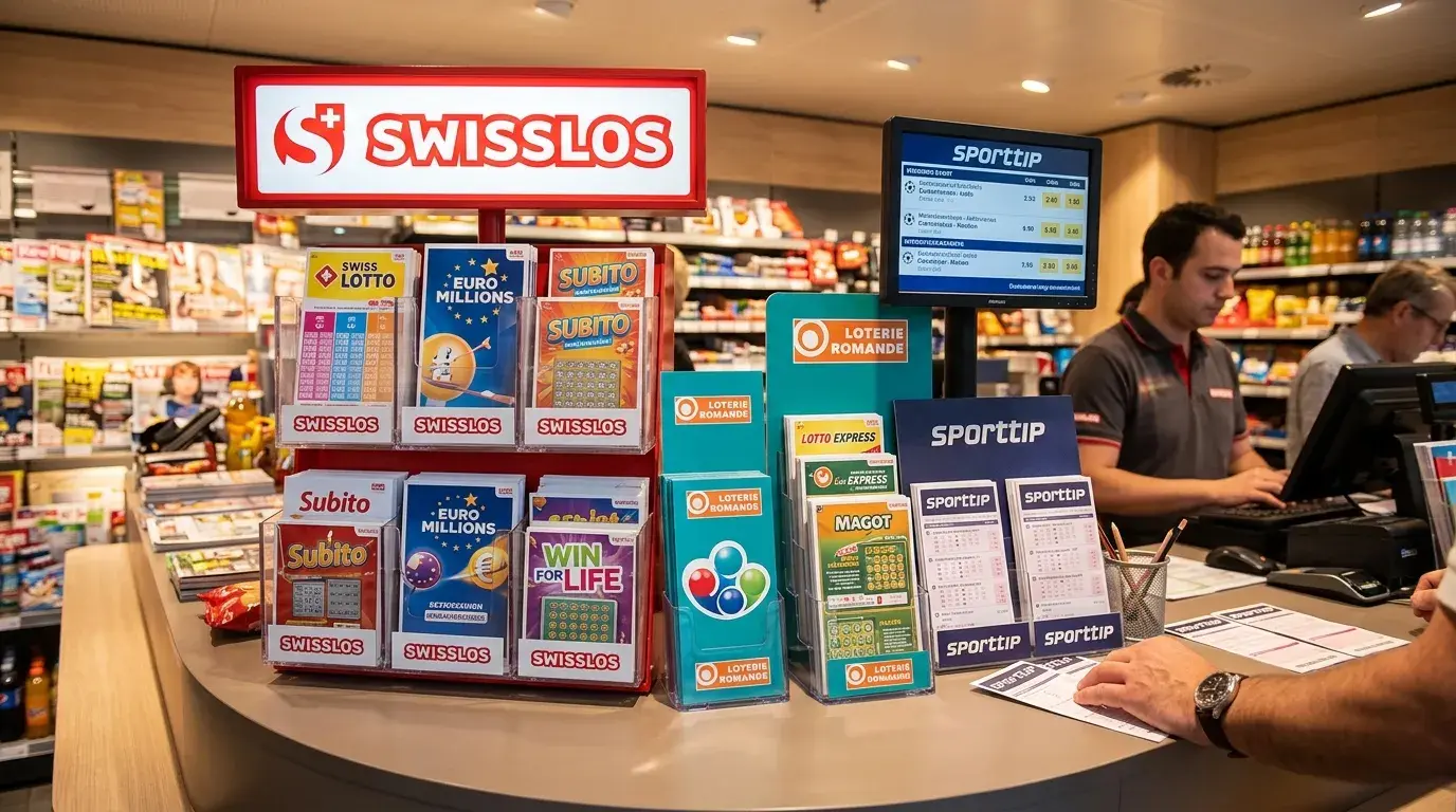 Offizielle Schweizer Lotterieanbieter Swisslos und Loterie Romande