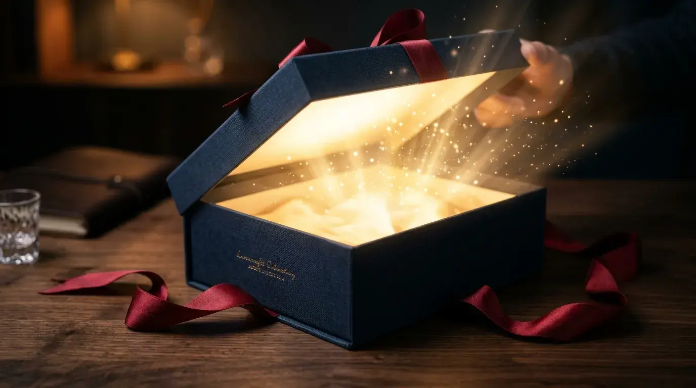 Symbolische Darstellung eines Willkommensbonus bei Sportwetten mit Geschenkbox